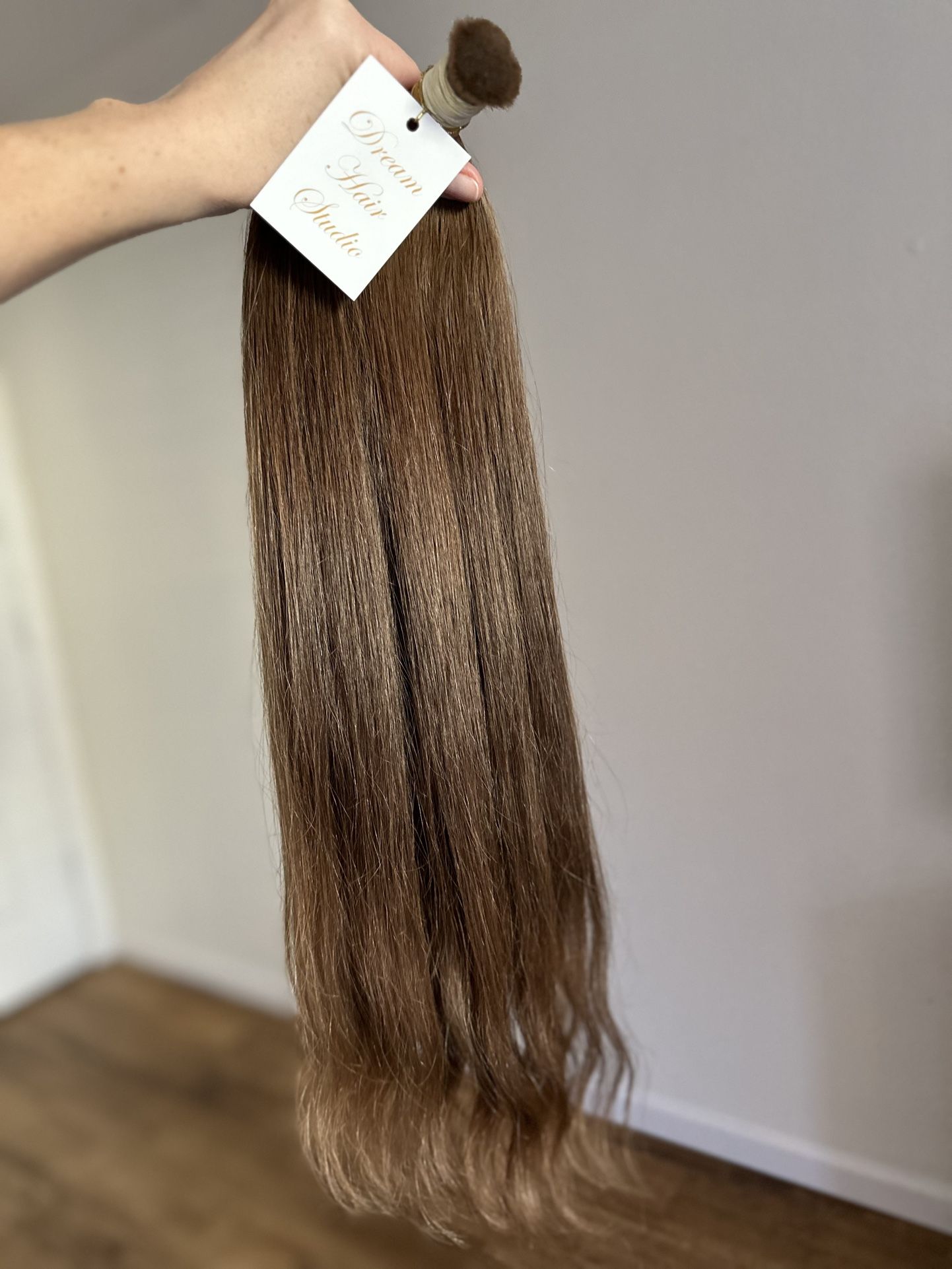 Natural Human Hair, Light Brown 22inches, 126grams