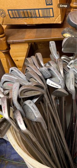 Used golf irons