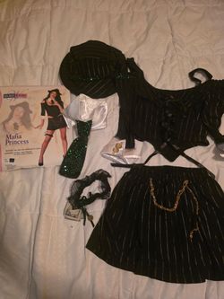 Womens Mafia Princess Costume