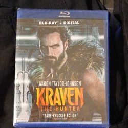 KravenThe Hunter On Blu-ray New Unopened