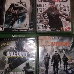 Xbox One Games 10$ Each 35 For All