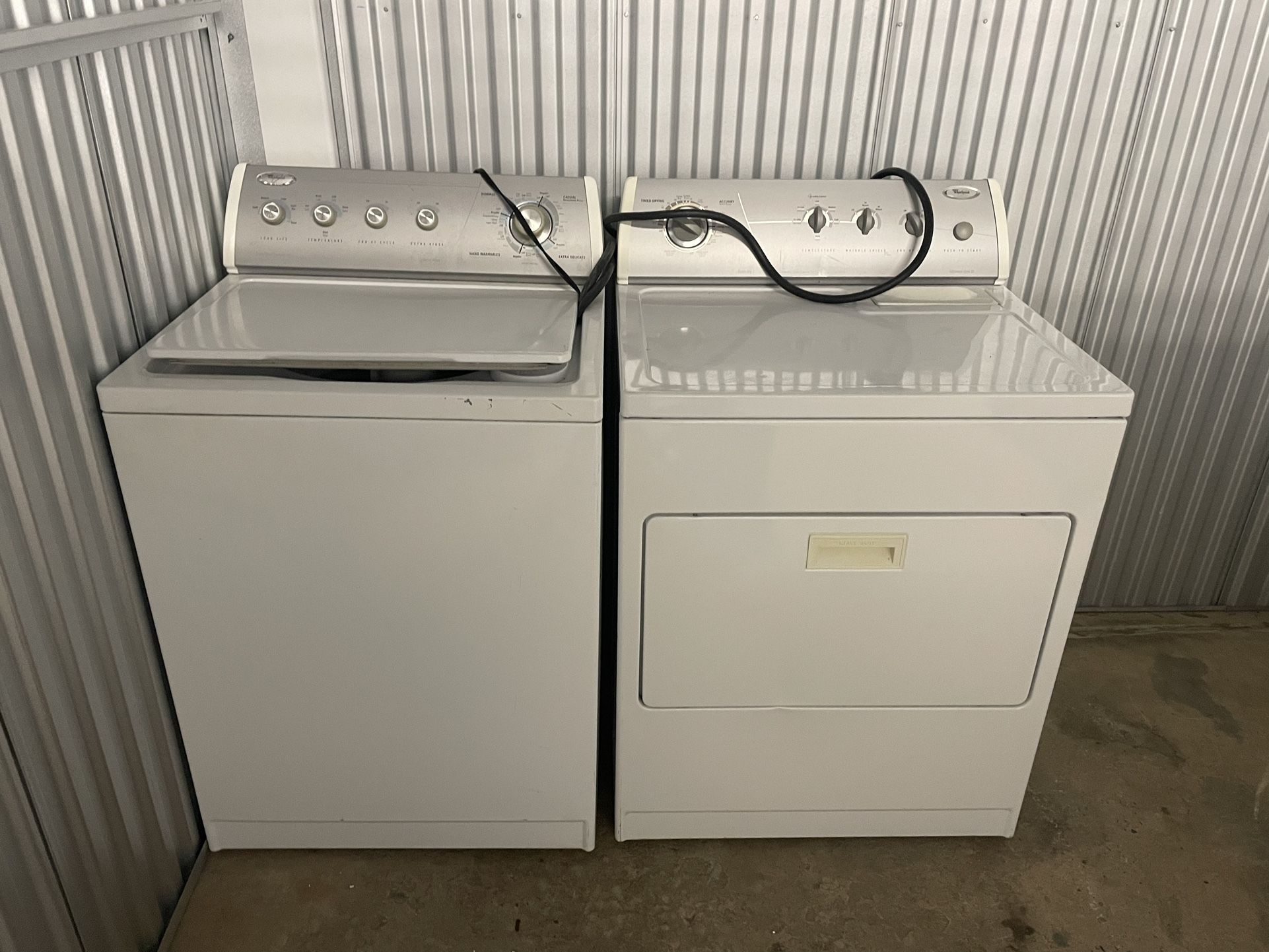 Whirlpool Washer Dryer Set