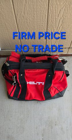 Hilti Tool Bag, 18 Inch, Firm Price, Good Condition, Read Description For Detail