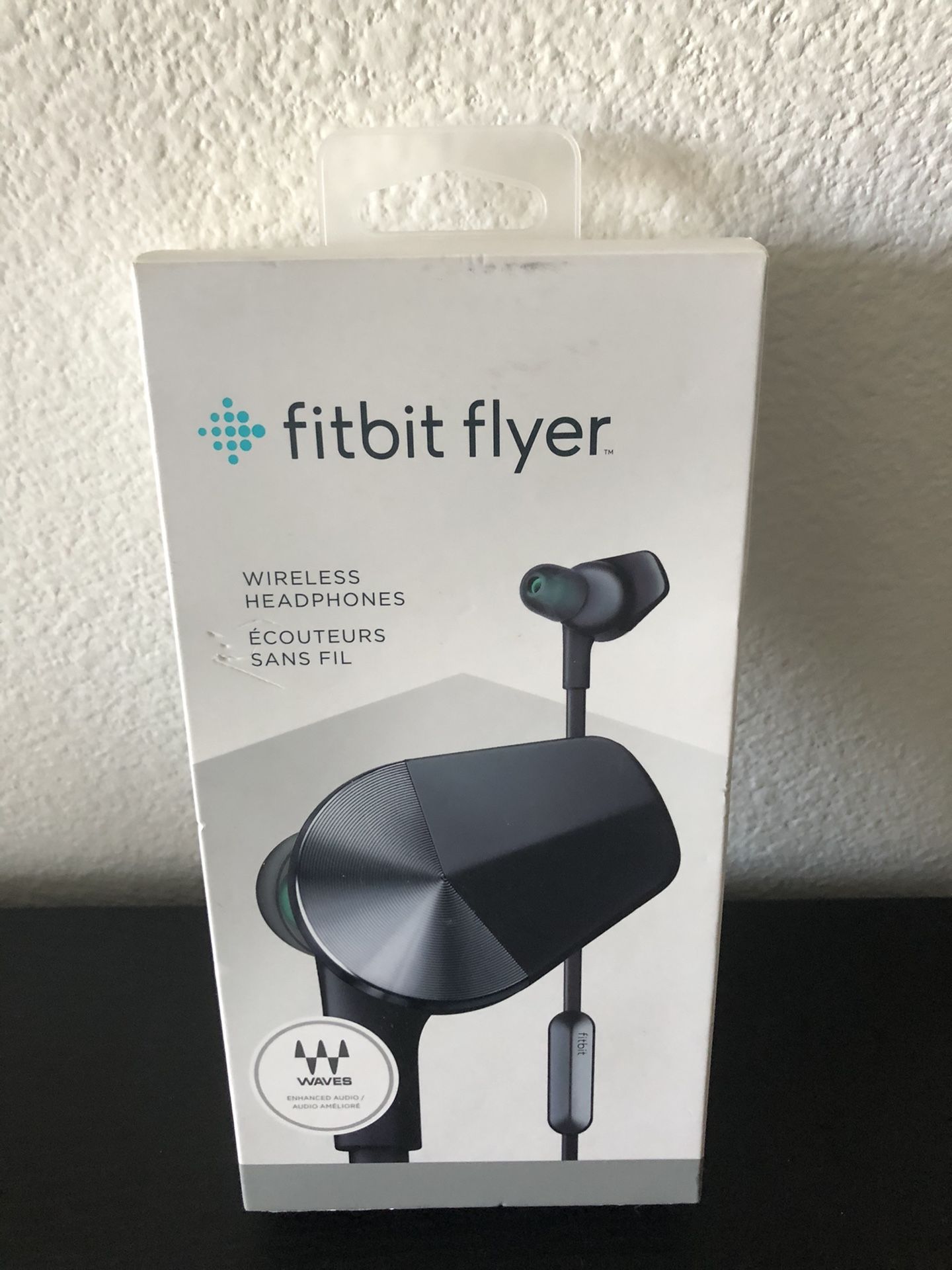 Fitbit - Flyer Wireless In-Ear Headphones - Nightfall Blue
