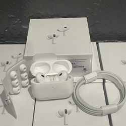 White AirPods 