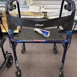 Walker/Roller Drive Blue