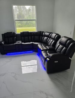 Power recliner sectional Sofa