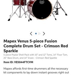 MAPEX Drum set 