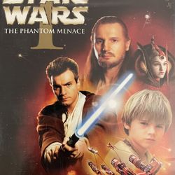 STAR WARS I: The PHANTOM Menace (DVD-1999) NEW!