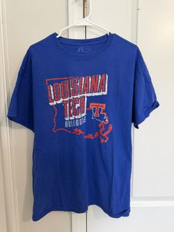Louisiana Tech Bulldogs blue t-shirt