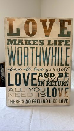 Decorative Live Wall Sign Inspirational Home Decore