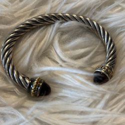 Sterling 925 Bali Cable Bangle Bracelet