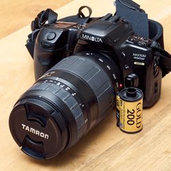 Minolta 35mm Film SLR Camera