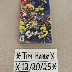 Splatoon 3 for Nintendo Switch