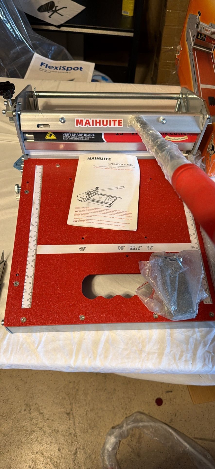 Maihuite 13 Inch Pro Vinyl Floor Cutter
