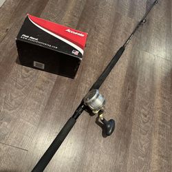 Accurate 500 Narrow Lever Drag Accurate Vallient Rod Salt Water Fishing Combo. 