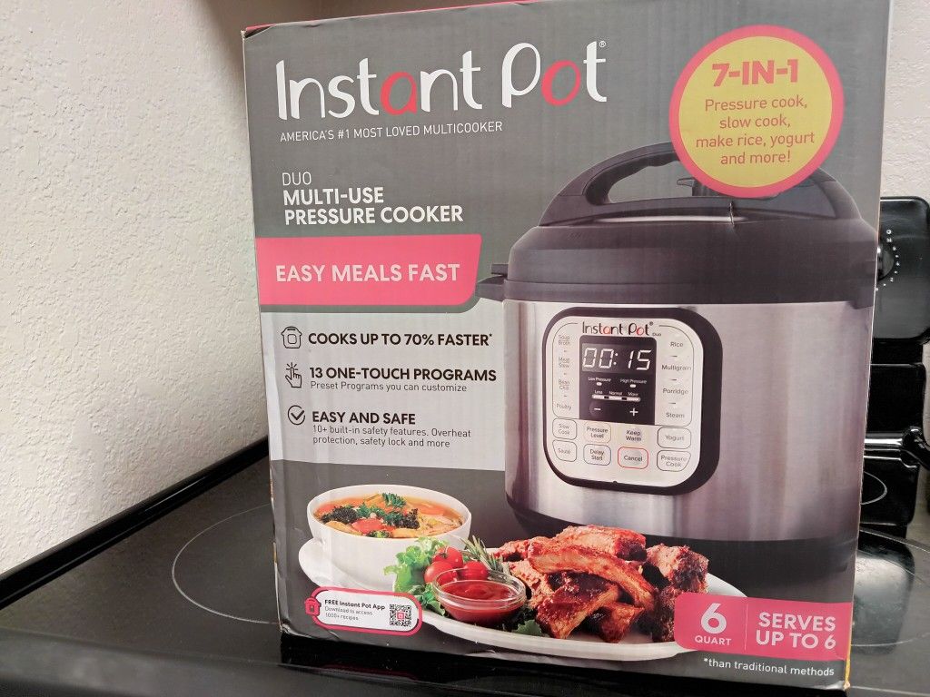 NEW Instant Pot 6 Quart $120 O.B.O.