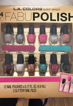 La colors nail polish kit