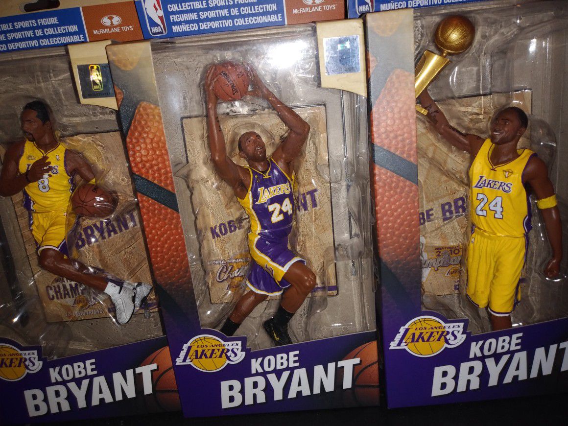Kobe Bryant Action Figures Collection