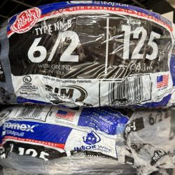 Romex Wire 6/2 125fr Copper Electric Cable New Roll 