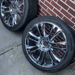 24inch 6 Lug Gm Wheels 