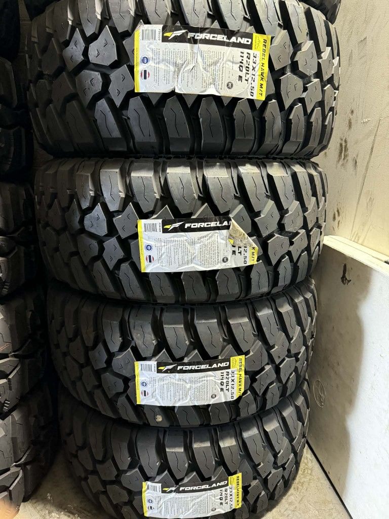 Set De Llantas Nuevas 33 12.50 20 FORCELAND