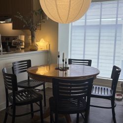 Vintage IKEA Balser Chairs – Set of 5 – 1980s Bent Birchwood