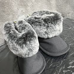 First Step Baby Fur Boots New