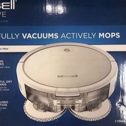 🤖 BISSELL SPINWAVE 2-1 ROBOT MOP AND VACUUM! Brand New! Never Opened! In Original Factory Packaging! Retails For $400+tax In-store. Don’t Pay That