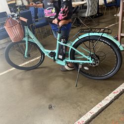 Viribus 26" Electric Bike 7 Speed for Adults Beach Cruiser E-bike with 36V 13Ah Battery, Pink $500