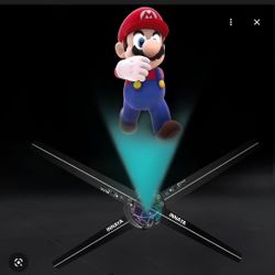 3D Holographic Fan Advertising , Can Design Image And Display With App