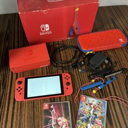 Mario Red Switch Bundle FOR TRADE 