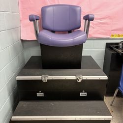 Professional Shoe Shine Throne Station 