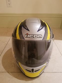 Icon motorcycle helmet