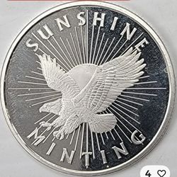 Silver 999 Pure. Many Types Of 1 Oz Silver Rounds And Bars