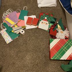 Gift Bags And Arts And Crafts Materials 