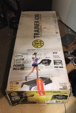 Brand new in the box treadmill trainer 430i
