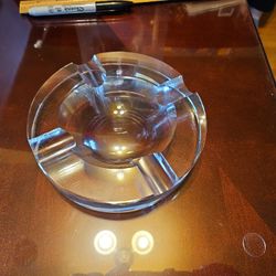Crystal Cigar Ash Tray