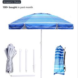 Compact Beach Umbrella NEW