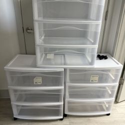 3 Drawer Carts (3)