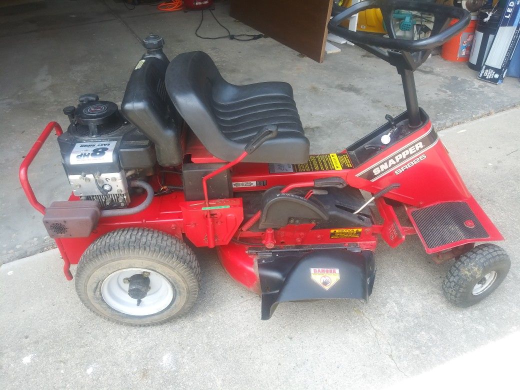 Snapper Sr825 Riding Mower 25