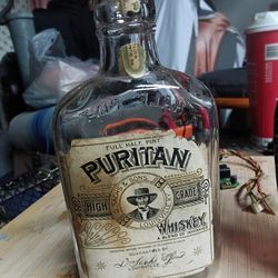 Antique Pre-Prohibition Whiskey Bottle – Puritaw, Louisville KY
