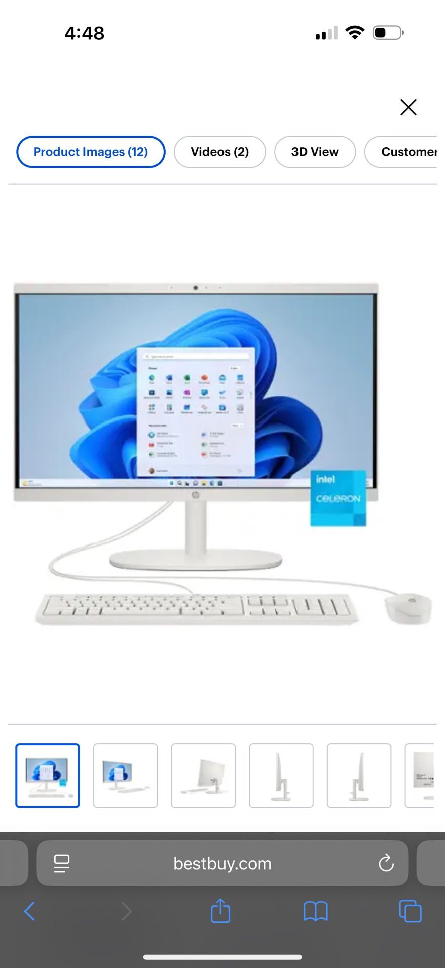 HP Desktop Computer 