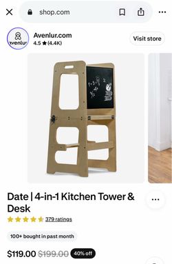 Toddler Kitchen Tower