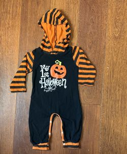 My First Halloween Romper