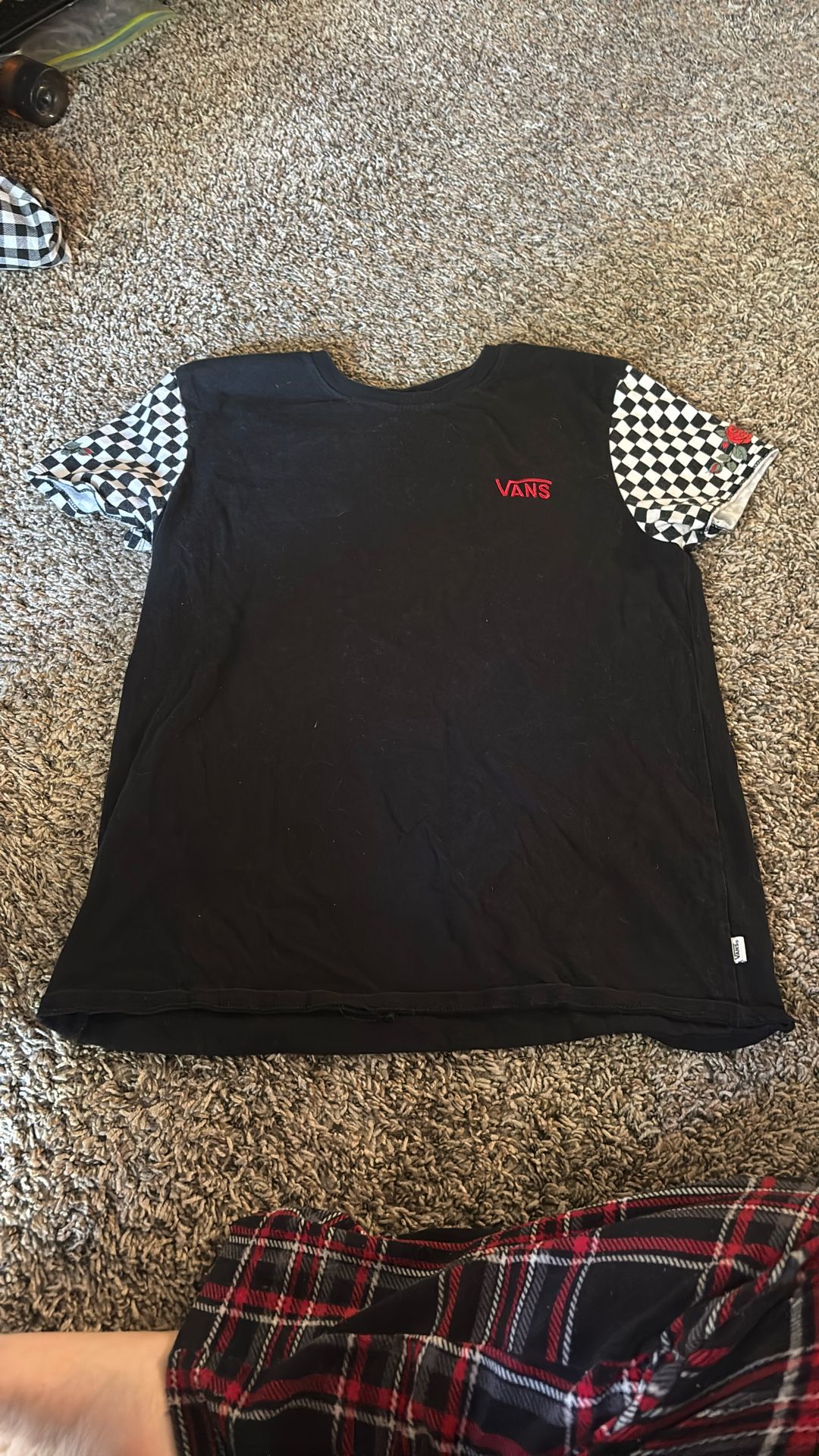 vans rose shirt 