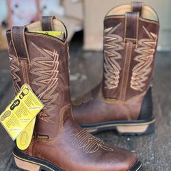 Square Toe Work Boot