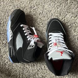 Jordan 5 Black Metali Size 8.5