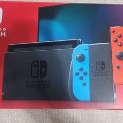 Nintendo Switch With Extras