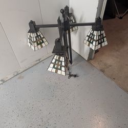 Leaded Glass Lamp Stained Glass Chandelier 